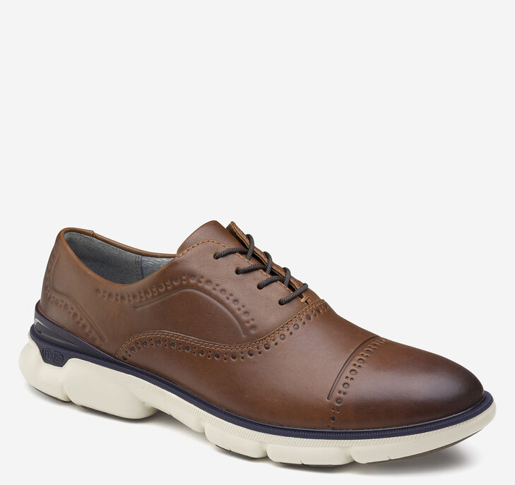 Johnston & Murphy XC4® Tanner Cap Toe Oxfordskor Herr - Bruna Finskor [OB1956870]